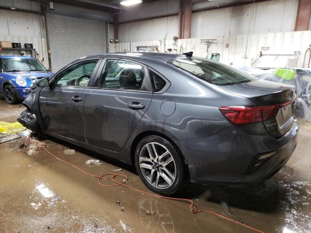 3KPF34AD7KE097203 - 2019 KIA FORTE GT LINE GRAY photo 2