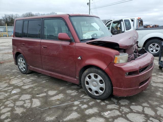 JTLKT324664060503 - 2006 TOYOTA SCION XB MAROON photo 4