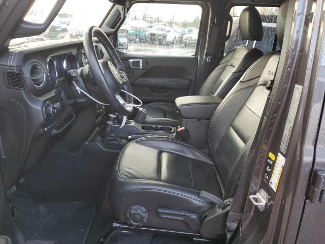 1C4JJXP65MW727934 - 2021 JEEP WRANGLER U SAHARA 4XE GRAY photo 7