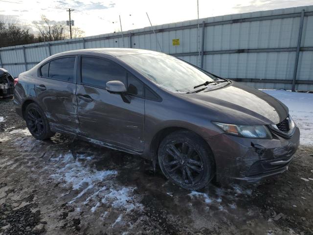 19XFB2F52DE290001 - 2013 HONDA CIVIC LX GRAY photo 4