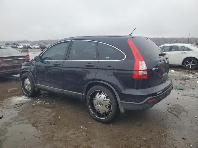 5J6RE48388L004445 - 2008 HONDA CR-V LX BLACK photo 2