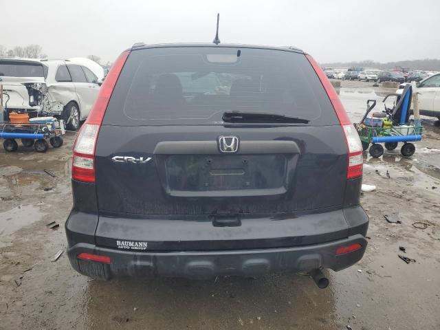 5J6RE48388L004445 - 2008 HONDA CR-V LX BLACK photo 6