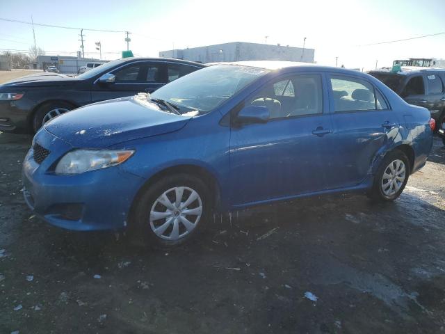 1NXBU4EE1AZ300161 - 2010 TOYOTA COROLLA BASE BLUE photo 1