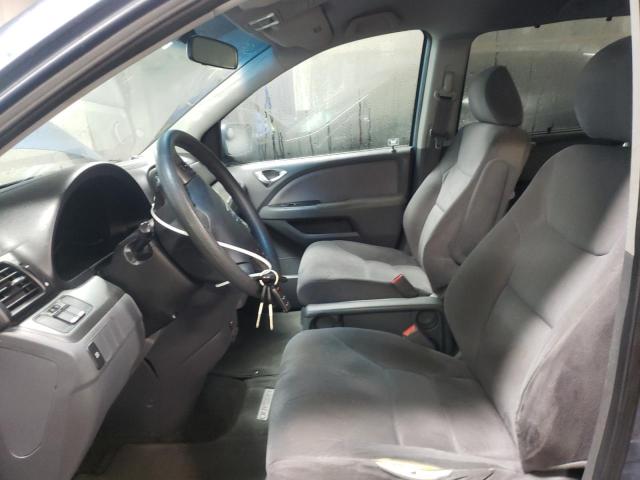 5FNRL38467B135468 - 2007 HONDA ODYSSEY EX BLUE photo 7