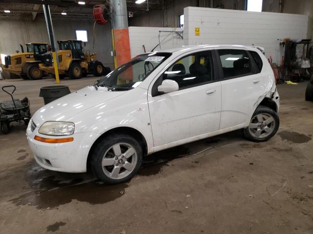 KL1TD66638B014157 - 2008 CHEVROLET AVEO BASE WHITE photo 1