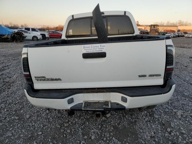 5TELU42N86Z273858 - 2006 TOYOTA TACOMA DOUBLE CAB WHITE photo 6