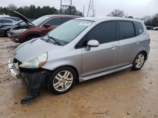 JHMGD37687S049457 - 2007 HONDA FIT S SILVER photo 1