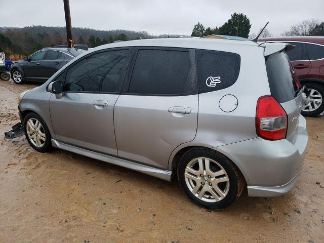 JHMGD37687S049457 - 2007 HONDA FIT S 银色 照片 2
