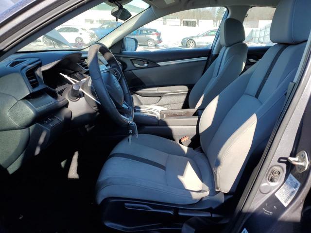 2HGFC2F64KH519769 - 2019 HONDA CIVIC LX GRAY photo 7