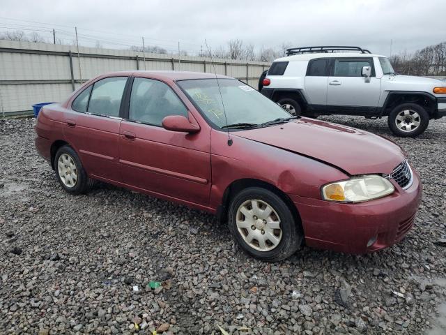 3N1CB51D61L506980 - 2001 NISSAN SENTRA XE MAROON photo 4