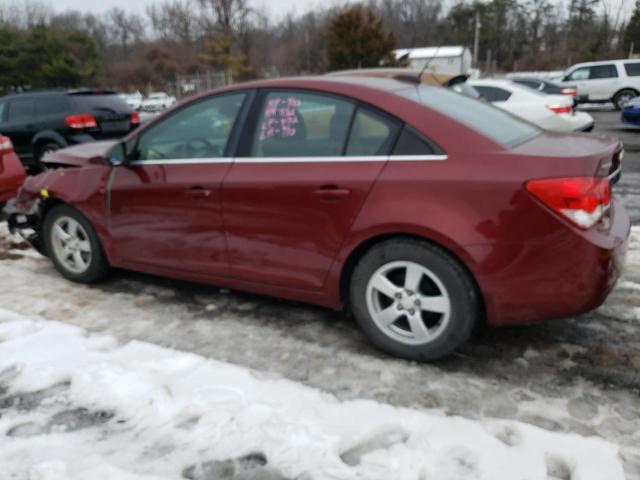 1G1PE5SB4G7142552 - 2016 CHEVROLET CRUZE LIMI LT BURGUNDY photo 2