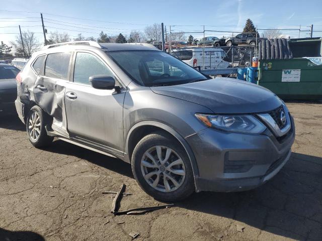 KNMAT2MVXHP506189 - 2017 NISSAN ROGUE S GRAY photo 4