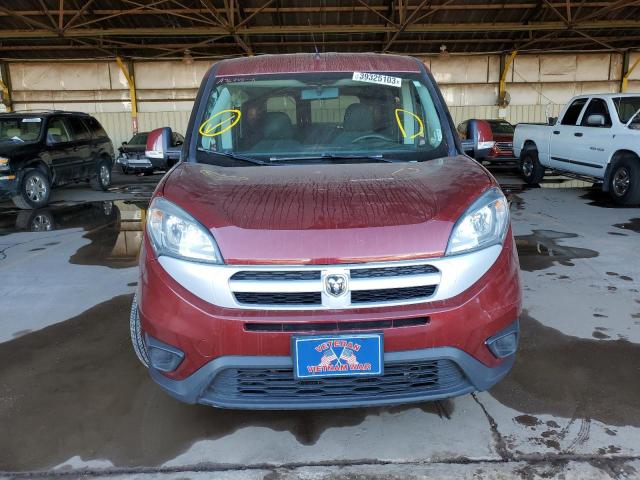 ZFBERFBT2G6A96345 - 2016 RAM PROMASTER SLT Bordeaux photo 5