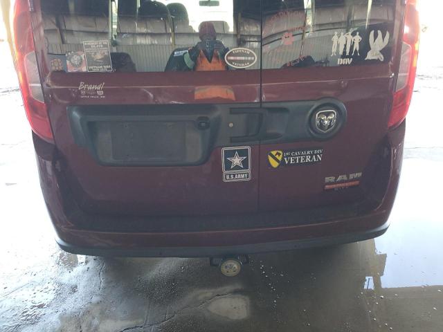 ZFBERFBT2G6A96345 - 2016 RAM PROMASTER SLT Bordeaux photo 6