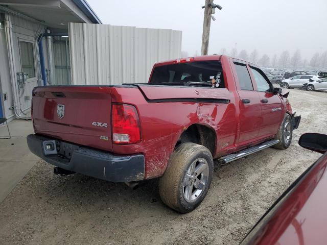 1C6RD7FP7CS260260 - 2012 DODGE RAM 1500 ST RED photo 3