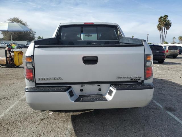 2HJYK16208H501095 - 2008 HONDA RIDGELINE RT SILVER photo 6