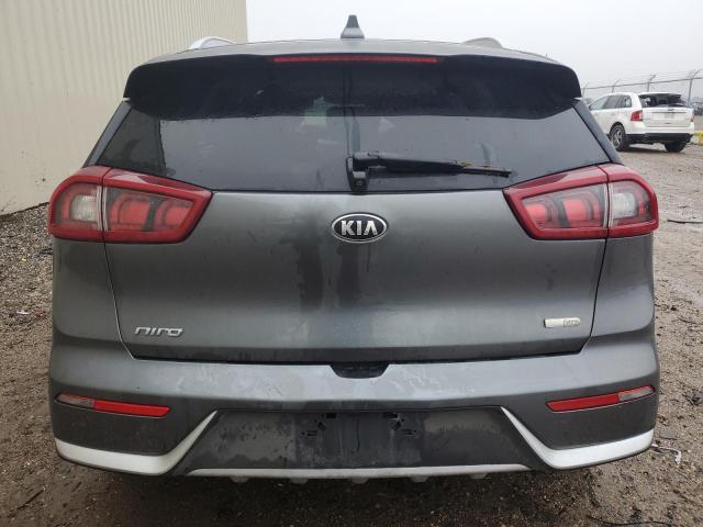 KNDCC3LCXJ5143411 - 2018 KIA NIRO EX GRAY photo 6