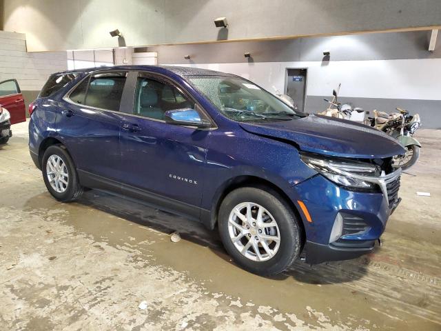 3GNAXKEV3NL237583 - 2022 CHEVROLET EQUINOX LT BLUE photo 4