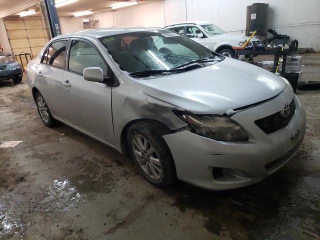 1NXBU4EEXAZ278337 - 2010 TOYOTA COROLLA BASE SILVER photo 4