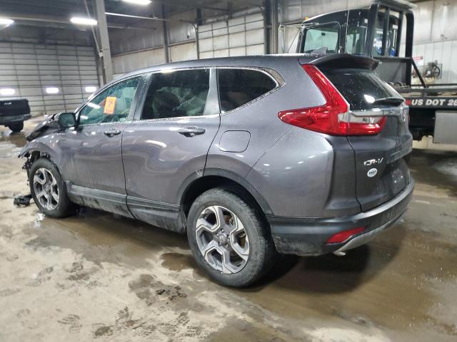 7FARW2H87KE039396 - 2019 HONDA CR-V EXL GRAY photo 2