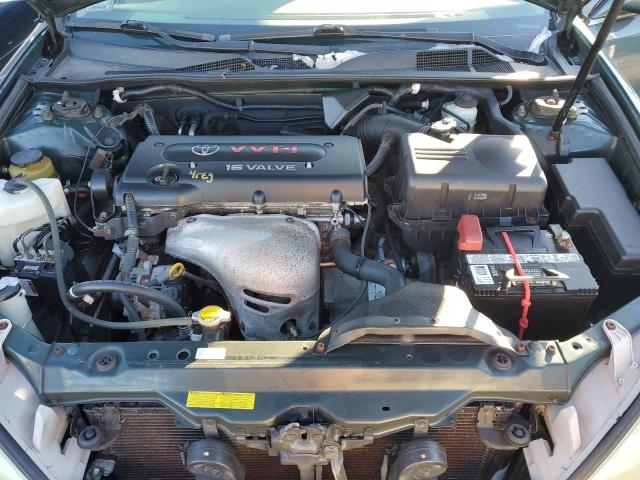 4T1BE30K64U293619 - 2004 TOYOTA CAMRY LE GREEN photo 11