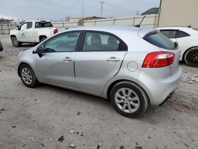 KNADM5A3XF6517871 - 2015 KIA RIO LX SILVER photo 2