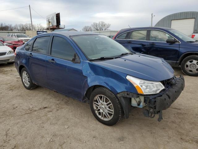 1FAHP34N99W176681 - 2009 FORD FOCUS S BLUE photo 4