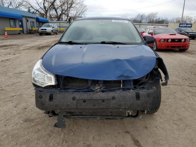 1FAHP34N99W176681 - 2009 FORD FOCUS S BLUE photo 5