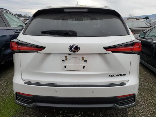 JTJBJRBZ5K2102565 - 2019 LEXUS NX 300H WHITE photo 6