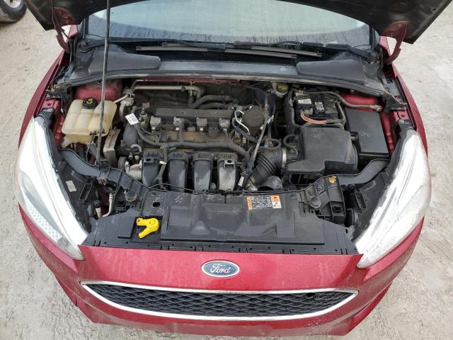 1FADP3K21FL347542 - 2015 FORD FOCUS SE RED photo 11