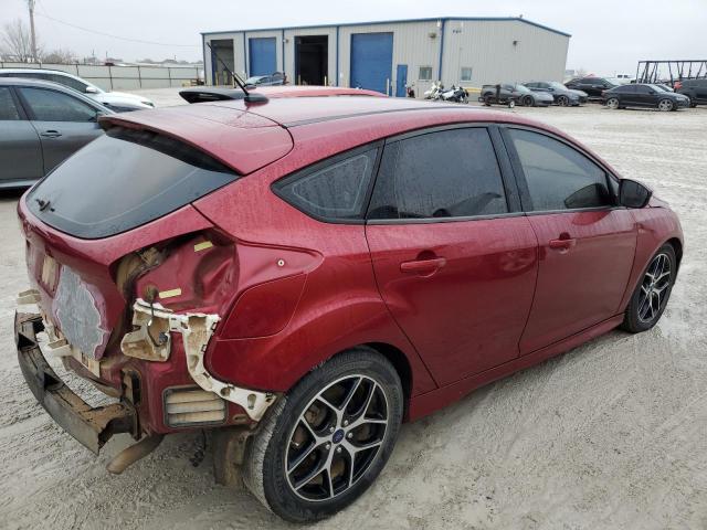 1FADP3K21FL347542 - 2015 FORD FOCUS SE RED photo 3
