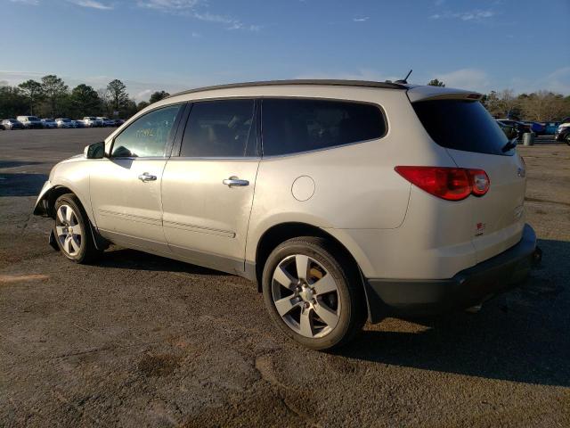 1GNKVLED4BJ336651 - 2011 CHEVROLET TRAVERSE LTZ WHITE photo 2