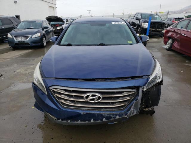 5NPE34AF5GH389402 - 2016 HYUNDAI SONATA SPORT BLUE photo 5