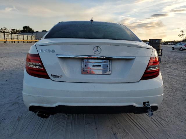 WDDGF4HB9DR270801 - 2013 MERCEDES-BENZ C 250 WHITE photo 6