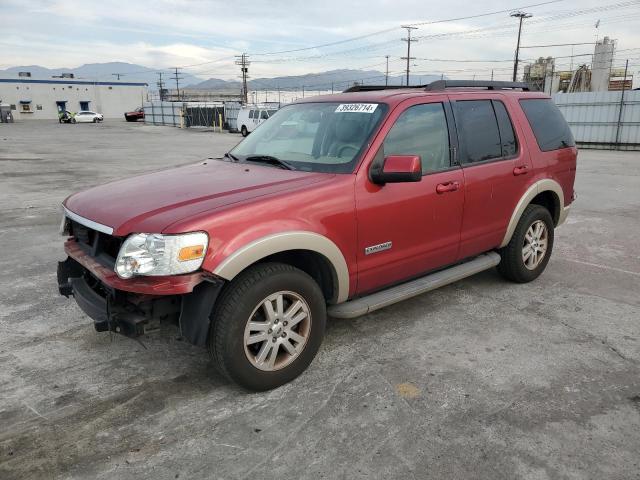 1FMEU64E08UA67572 - 2008 FORD EXPLORER EDDIE BAUER RED photo 1