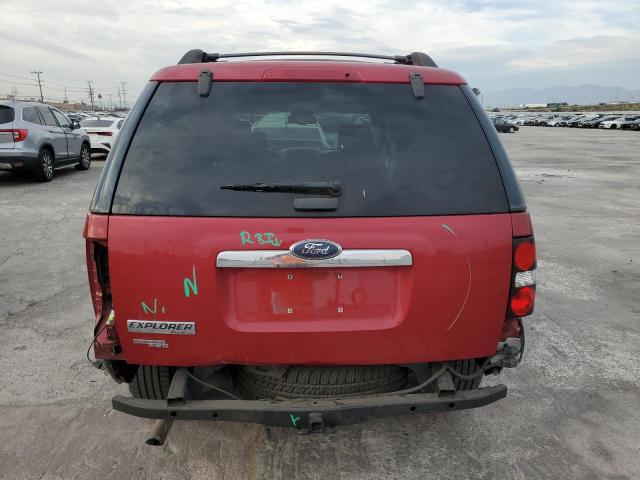 1FMEU64E08UA67572 - 2008 FORD EXPLORER EDDIE BAUER RED photo 6