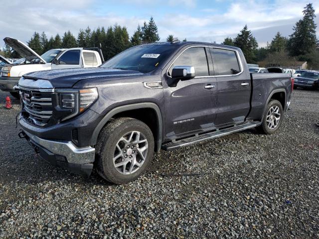 3GTUUDEL8NG580634 - 2022 GMC SIERRA K1500 SLT BLACK photo 1