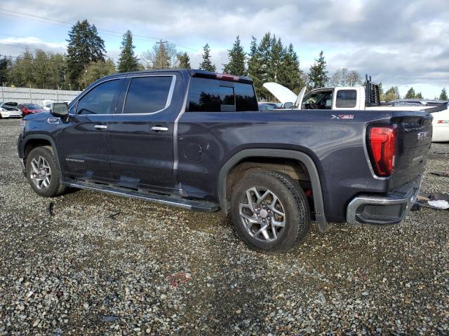 3GTUUDEL8NG580634 - 2022 GMC SIERRA K1500 SLT BLACK photo 2