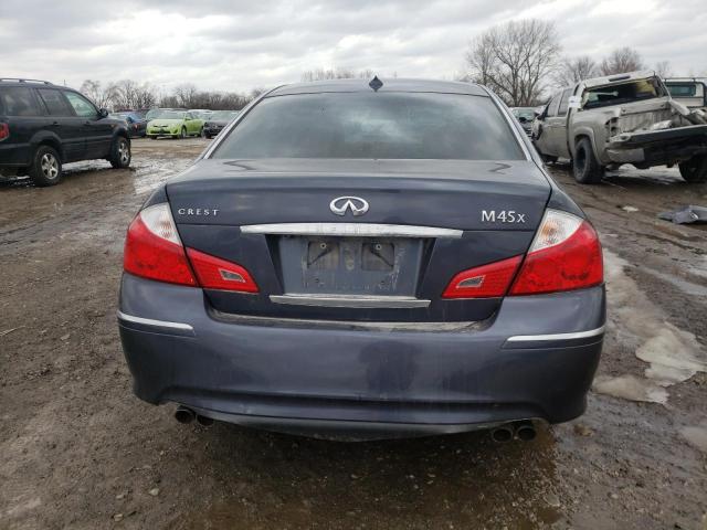 JNKBY01F68M550360 - 2008 INFINITI M45 CHARCOAL photo 6