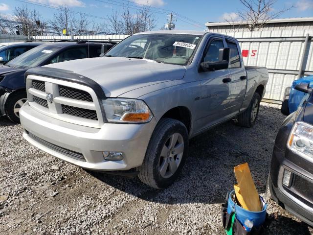 1C6RD7FT3CS144910 - 2012 DODGE RAM ST SILVER photo 1