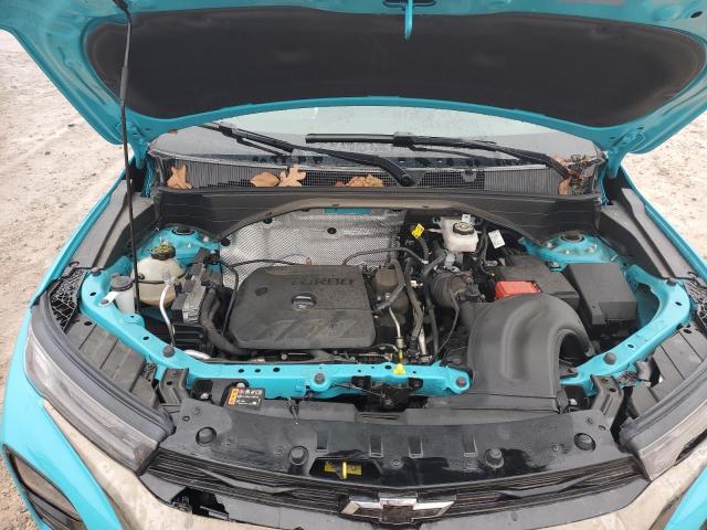 KL79MTSL3MB127501 - 2021 CHEVROLET TRAILBLAZE RS TURQUOISE photo 11