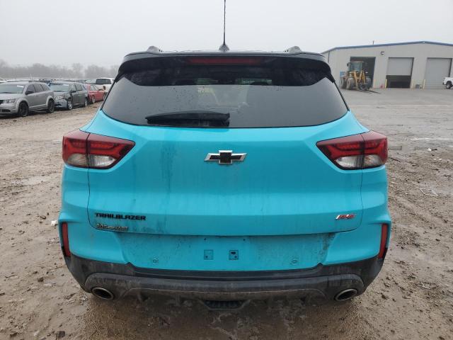 KL79MTSL3MB127501 - 2021 CHEVROLET TRAILBLAZE RS TURQUOISE photo 6