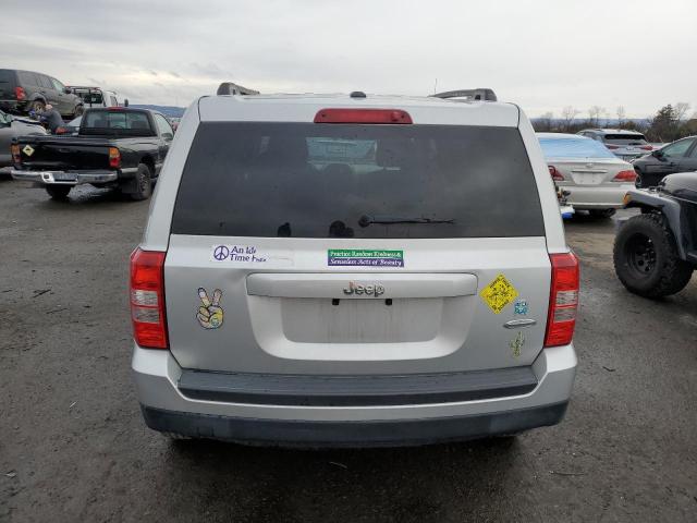 1C4NJPFA3DD255557 - 2013 JEEP PATRIOT LATITUDE SILVER photo 6