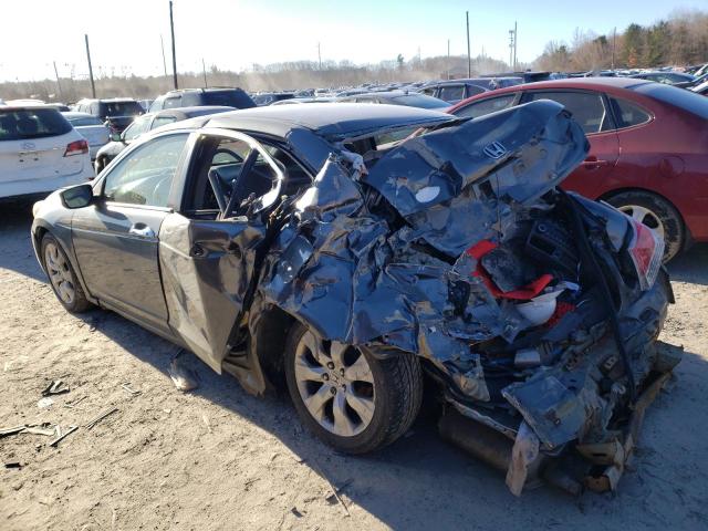 1HGCP36769A043572 - 2009 HONDA ACCORD EX GRAY photo 2