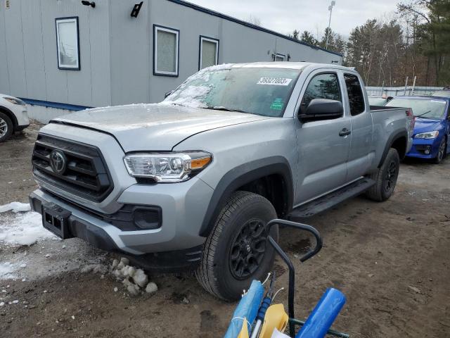 3TYSZ5AN1NT090063 - 2022 TOYOTA TACOMA ACCESS CAB ვერცხლისფერი ფოტო 1