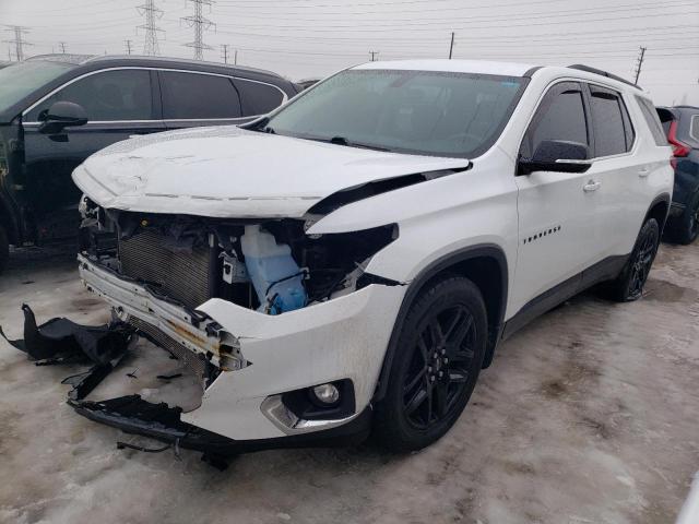 1GNEVGKW6KJ287723 - 2019 CHEVROLET TRAVERSE LT WHITE photo 1