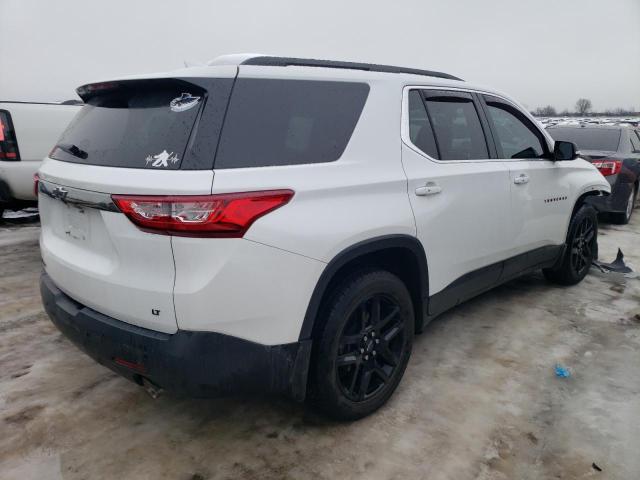 1GNEVGKW6KJ287723 - 2019 CHEVROLET TRAVERSE LT WHITE photo 3