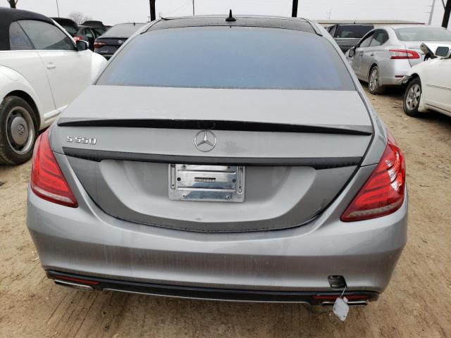 WDDUG8CB8FA144767 - 2015 MERCEDES-BENZ S 550 GRAY photo 6