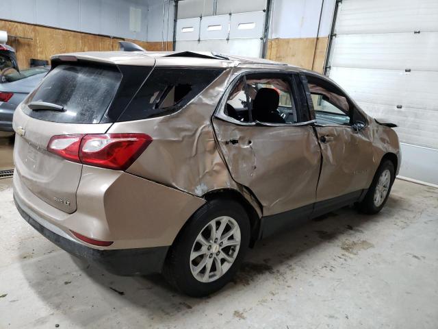 2GNAXTEV9K6223421 - 2019 CHEVROLET EQUINOX LT TAN photo 3