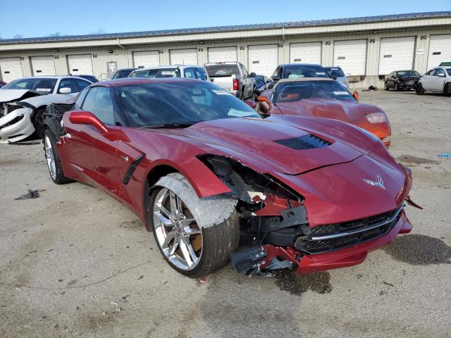 1G1YG2D77F5112543 - 2015 CHEVROLET CORVETTE STINGRAY Z51 1LT RED photo 4